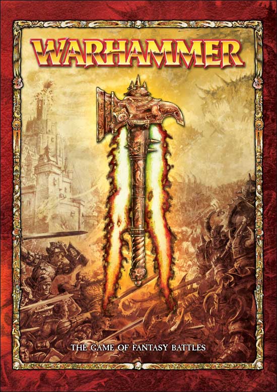 Warhammer 8th edition rulebook cover